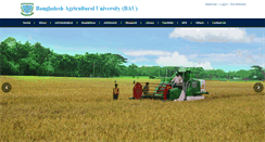 Desktop Screenshot of bau.edu.bd